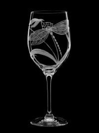 AİDA KRİSTAL ŞARAP KADEHİ 2 Lİ SET DRAGONFLY 500ML