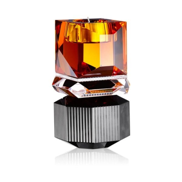 REFLECTIONS COPENHAGEN DAKOTA T LİGHT-KRİSTAL OBJE (9*9*16,5 cm)