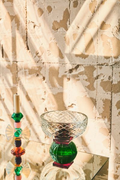 REFLECTIONS COPENHAGEN ''CARMİNA CANDLEHOLDER'' KRİSTAL ŞAMDAN 16 cm