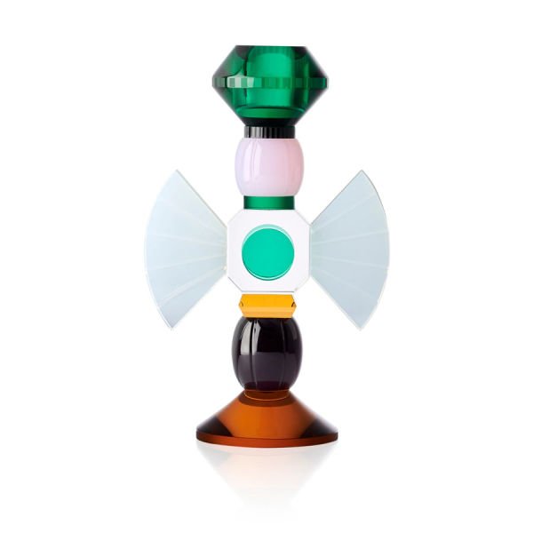 REFLECTIONS COPENHAGEN CARMİNA CANDLEHOLDER-KRİSTAL ŞAMDAN (h:16 cm)
