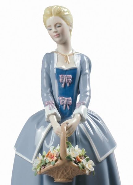 Lladro Garden Blossoms Woman