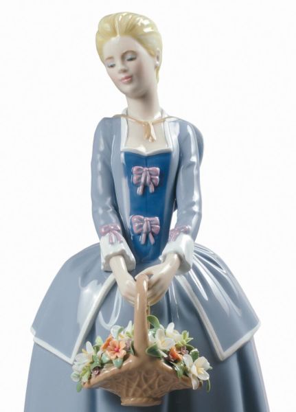 Lladro Garden Blossoms Woman