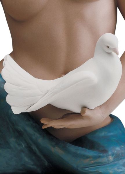 Lladro A Tribute Peace Woman