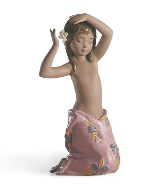 Lladro Tropical Flower Girl