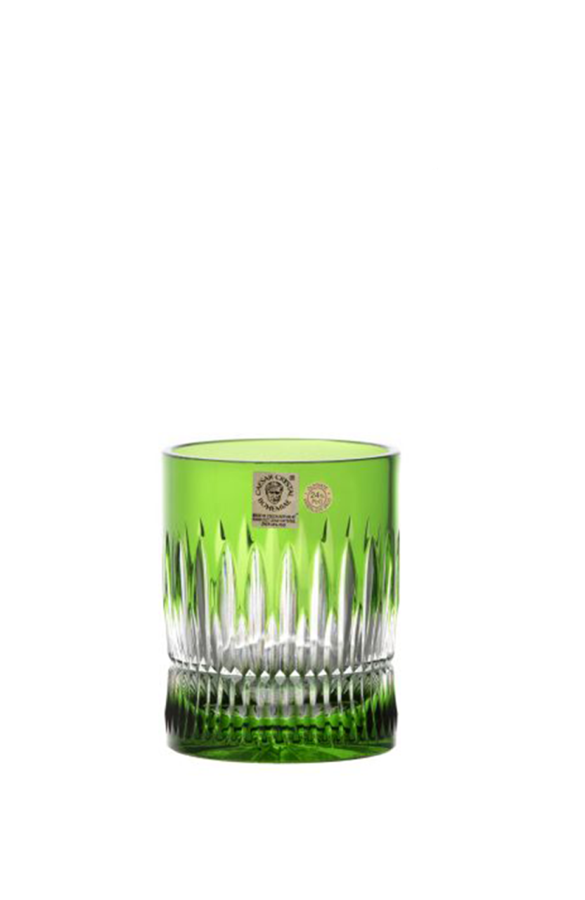 CAESAR KRİSTAL  VİSKİ BARDAĞI YEŞİL 320ML 6 lı set