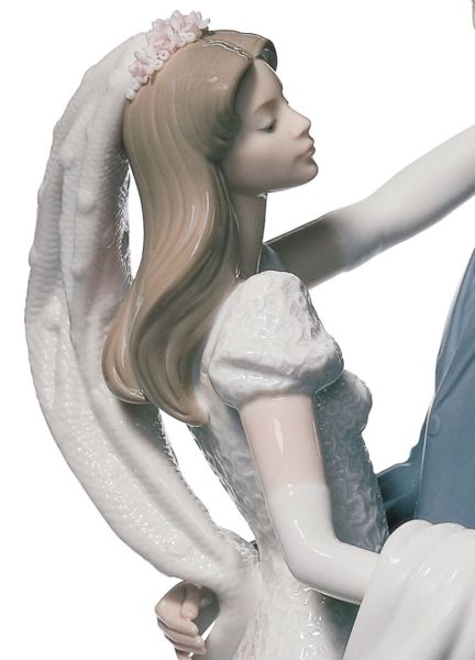 Lladro I Love You Truly Couple Çift Figürü 37 cm
