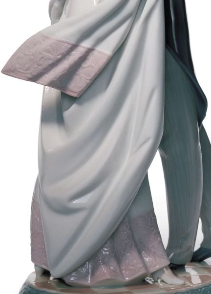 Lladro I Love You Truly Couple Çift Figürü 37 cm