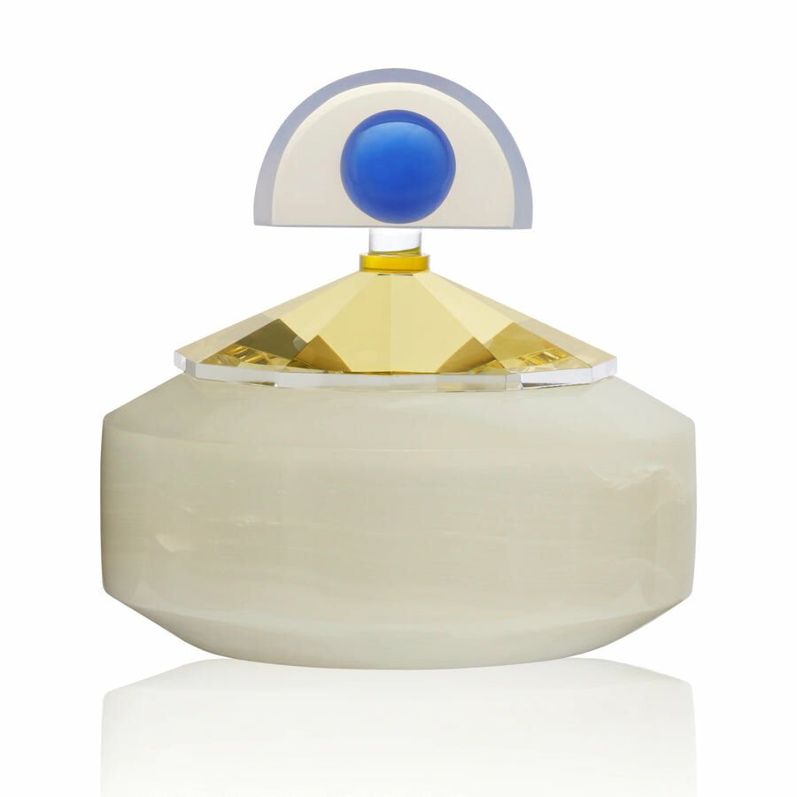 REFLECTIONS COPENHAGEN ''BLUEBERRY BONBONİERE'' KRİSTAL MERMER OBJE