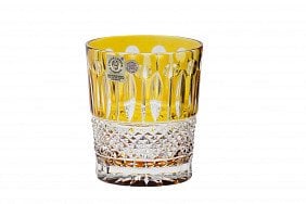 CAESAR KRİSTAL VİSKİ BARDAĞI SARI 290ML TEKLİ
