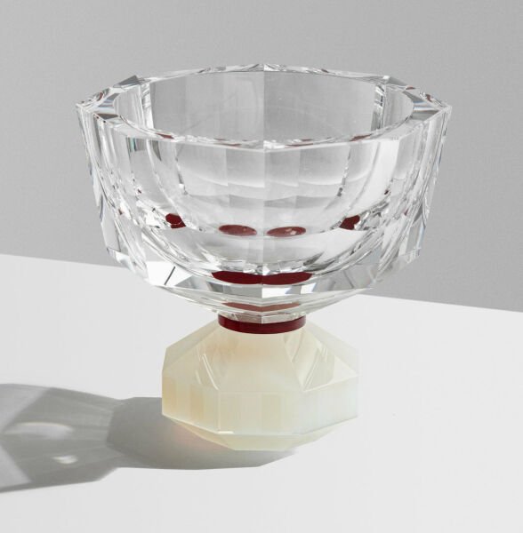 REFLECTIONS COPENHAGEN HALİFAX BOWL-MERMER AYAKLI KRİSTAL OBJE