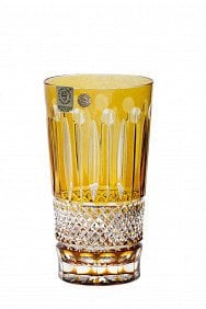 CAESAR KRİSTAL SU BARDAĞI SARI RENKLİ TEKLİ 320ML