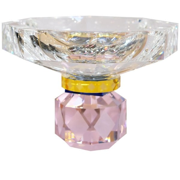 REFLECTIONS COPENHAGEN ARİZONA  BOWL-KRİSTAL AYAKLI OBJE