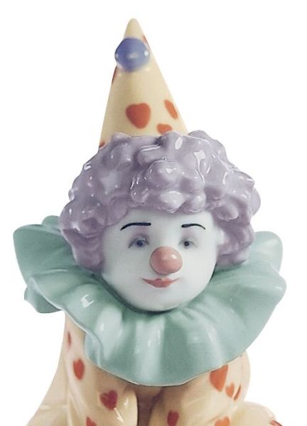 Lladro Having A Ball Clown Palyaço Figürü 18 cm