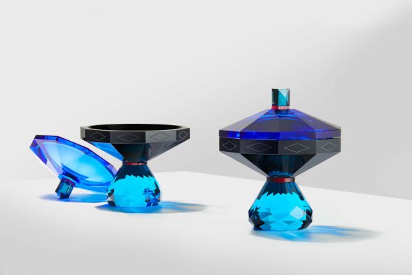 Reflections ''HAMPTONS  BONBONNIERE'' KRİSTAL AYAKLI OBJE