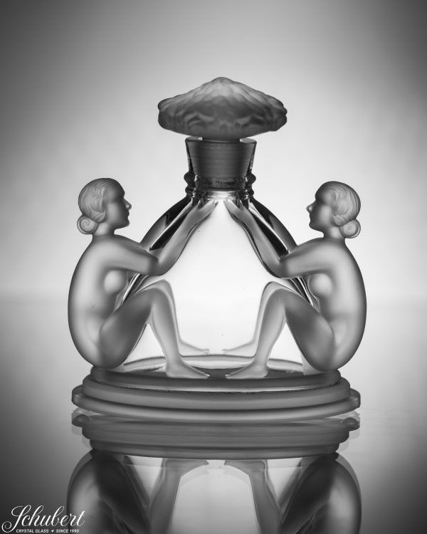 SCHUBERT PARFÜM ŞİŞESİ SITTING WOMEN (h:11,5 cm)