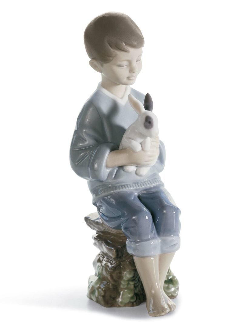 Lladro Every Bunny Needs Somebody Porselen Figür 17 cm