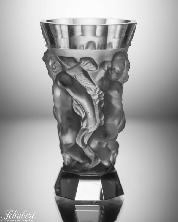 SCHUBERT ŞEFFAF KRİSTAL VAZO CHILDREN (H:15,8 CM.)