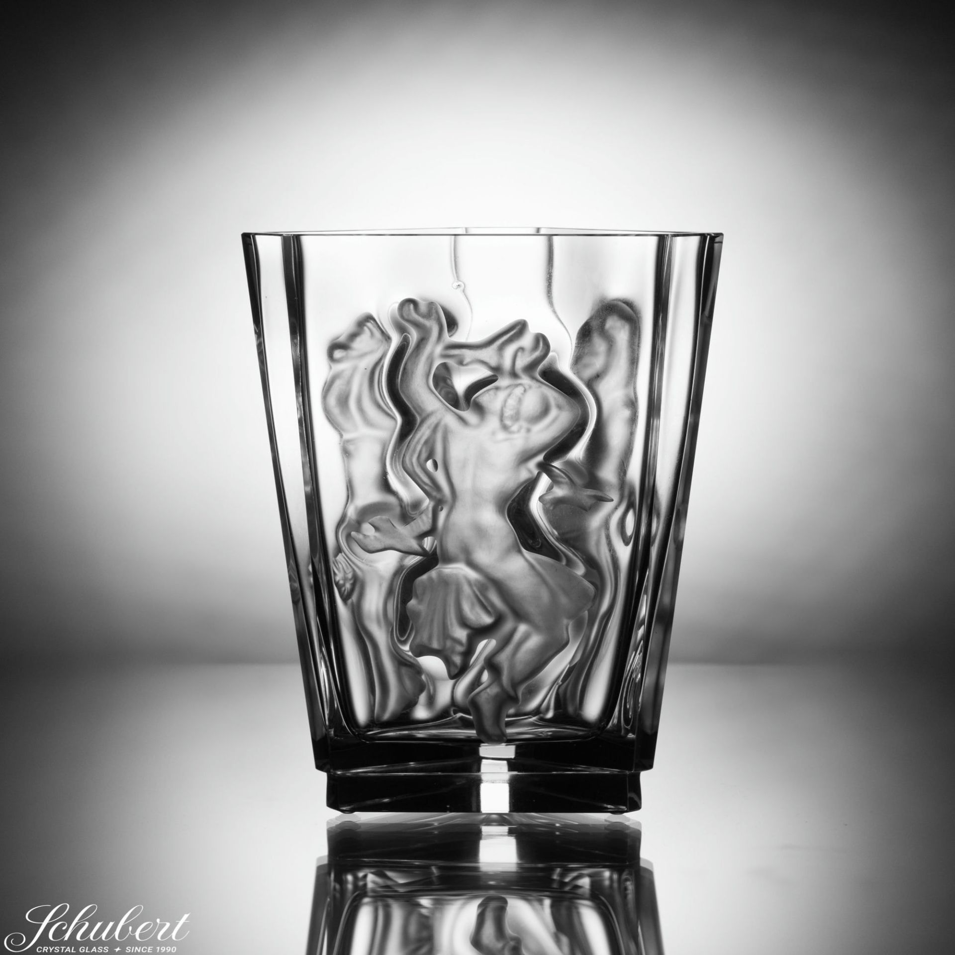 SCHUBERT KRİSTAL VAZO DANCING WOMEN