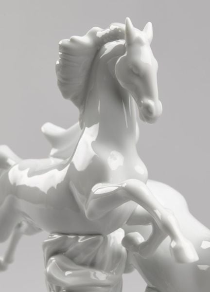 Lladro Horses Galloping