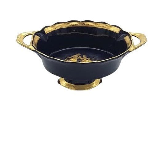 LİMOGES LACİVERT PORSELEN ÇANAK