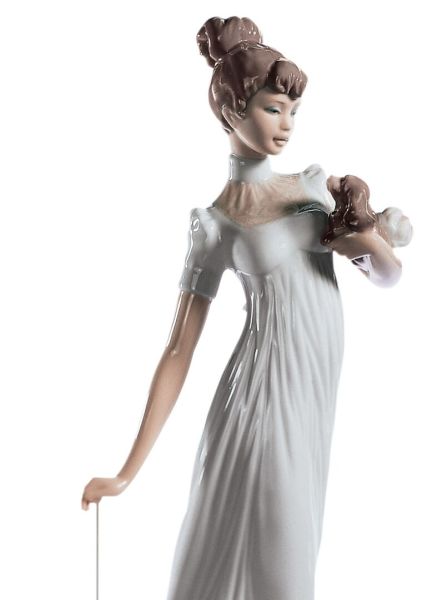 Lladro Travelling Companions Woman
