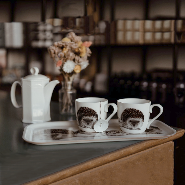 Charlotte Nicolin Tepsi Henry's Family The Hedgehogs 43*22cm