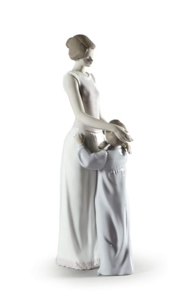 Lladro Someone to Look Up to Mother Anne Figürü 36 cm