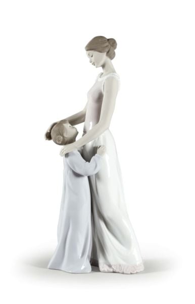Lladro Someone to Look Up to Mother Anne Figürü 36 cm