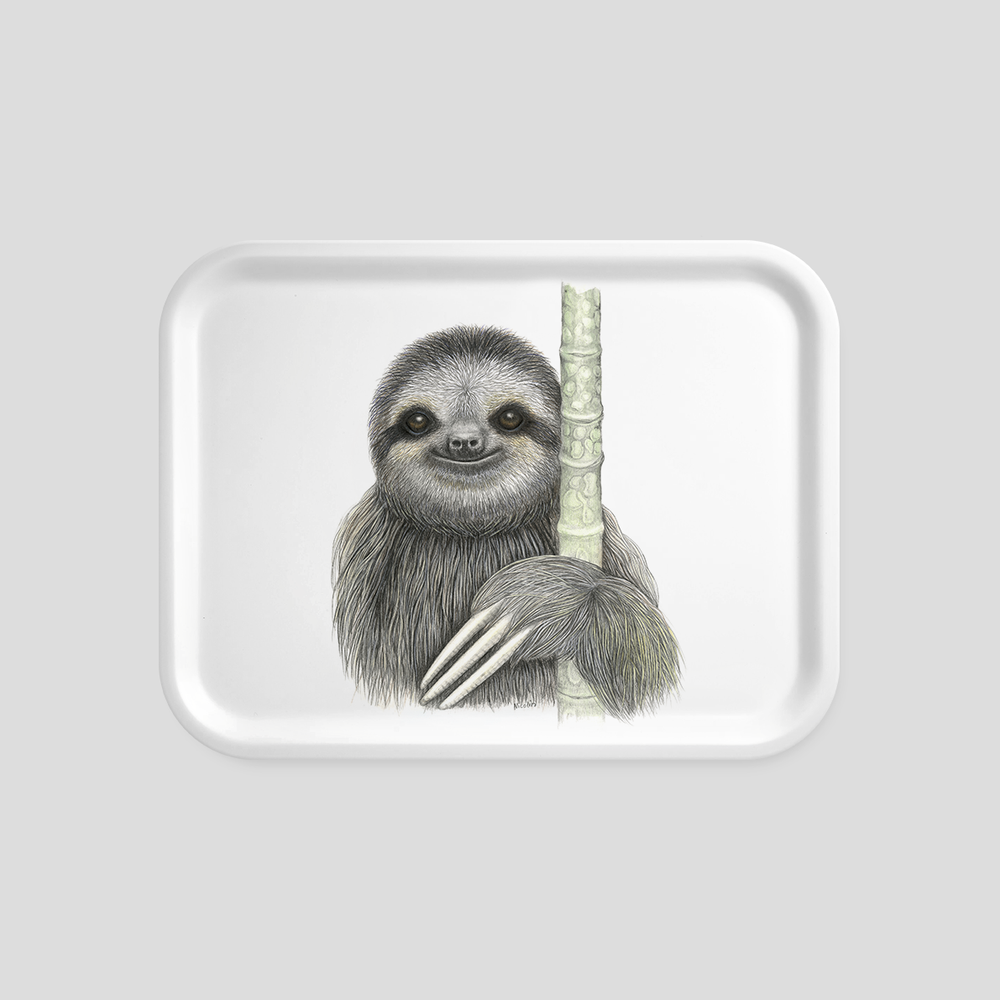 Charlotte Nicolin Tepsi Shugi The Sloth 43*33cm