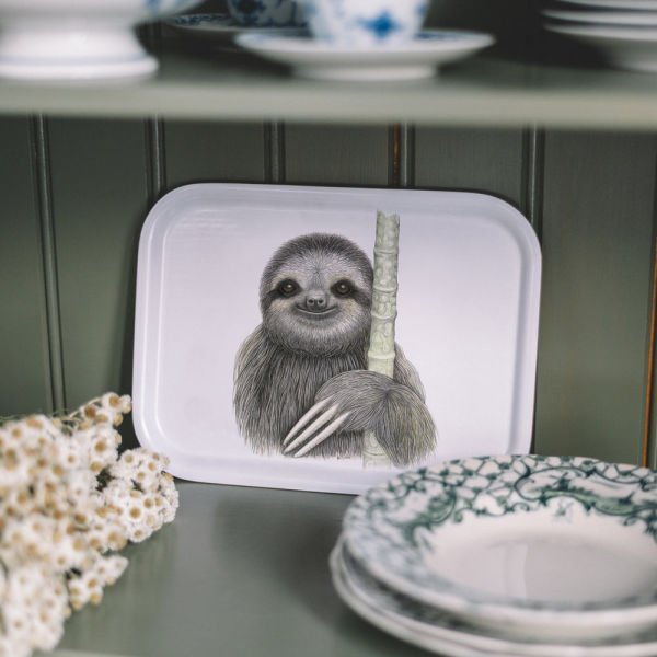 Charlotte Nicolin Tepsi Shugi The Sloth 43*33cm
