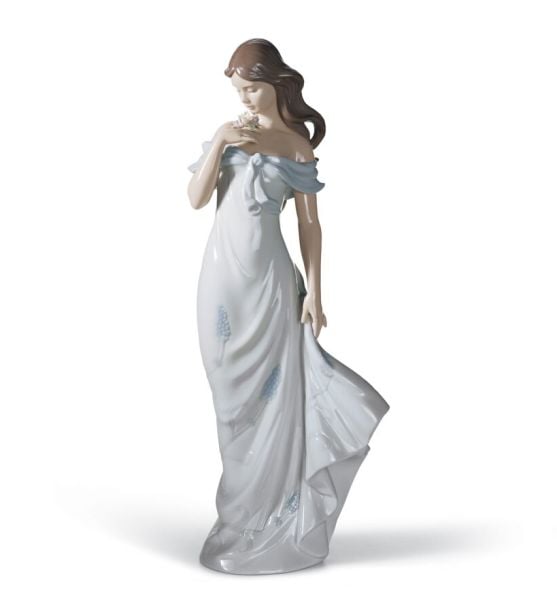 Lladro A Flowers Whisper Porselen Figür 37 cm