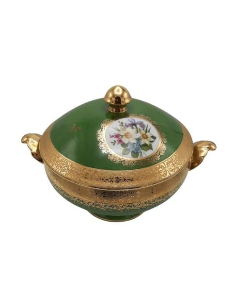 LİMOGES KAPAKLI TENCERE YEŞİL 23 CM