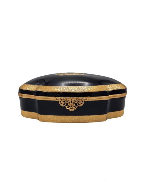 LİMOGES KAPAKLI PORSELEN GRAND KUTU 38CM