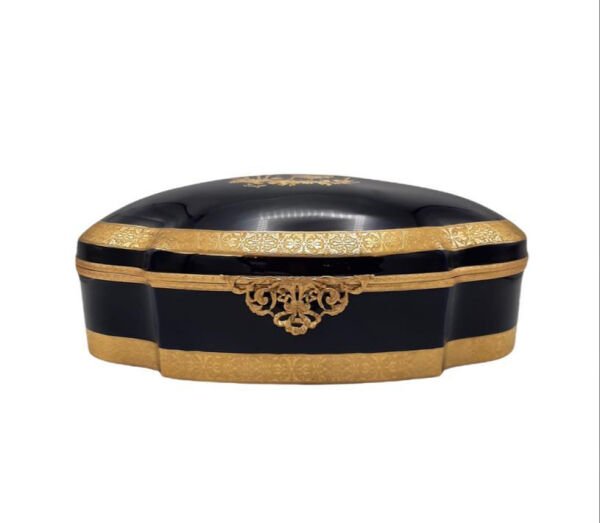 LİMOGES KAPAKLI PORSELEN GRAND KUTU 38 CM