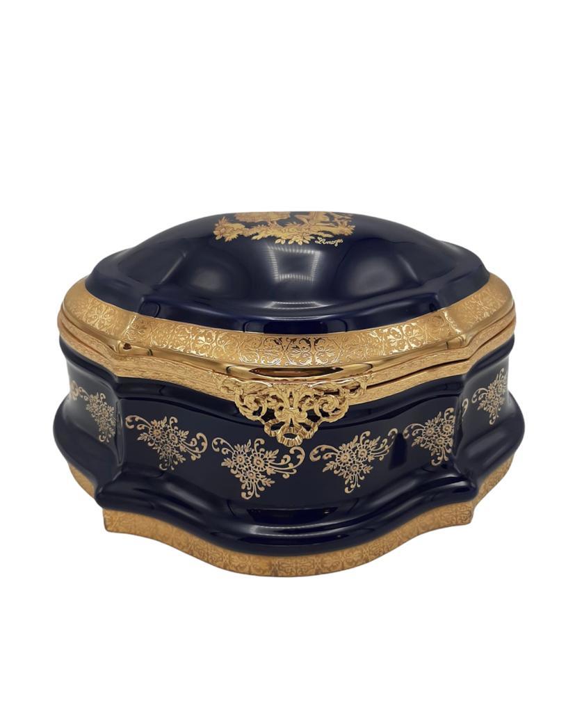 LİMOGES KAPAKLI KUTU 27CM