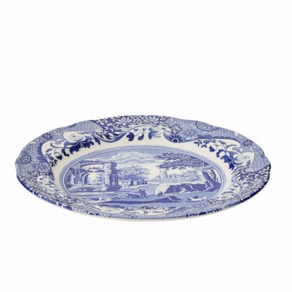 Spode Blue İtalian 27 Cm Düz Yemek Tabağı
