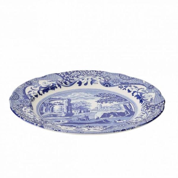 Spode Blue İtalian 27 Cm Düz Yemek Tabağı