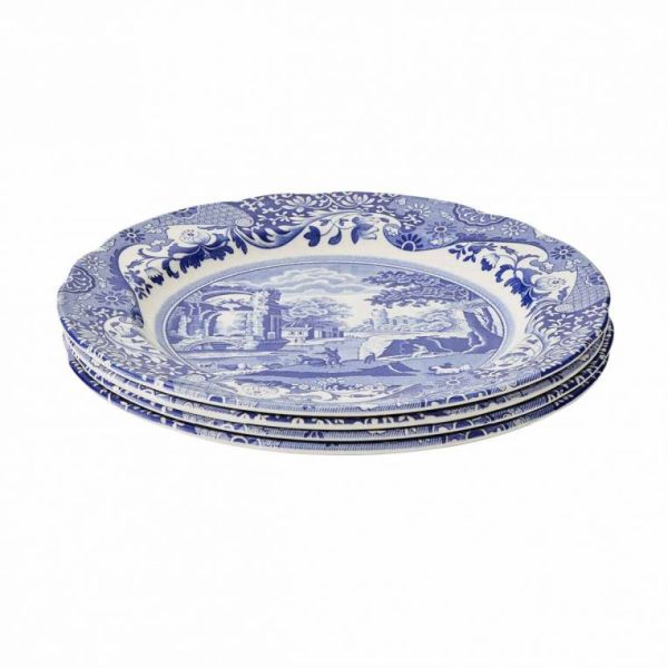 Spode Blue Italian Düz Yemek Tabağı 27 cm