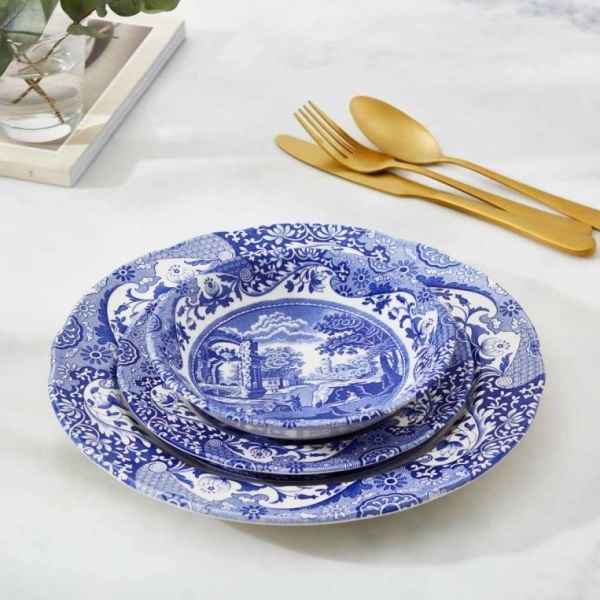 Spode Blue İtalian 20 Cm Pasta Tabağı