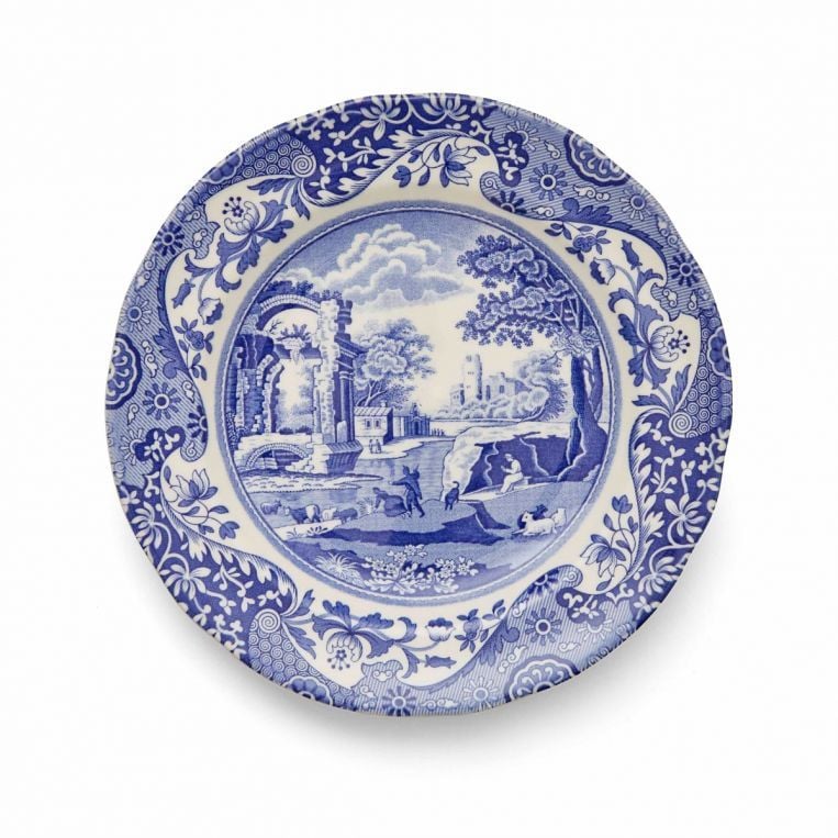Spode Blue İtalian 20 Cm Pasta Tabağı