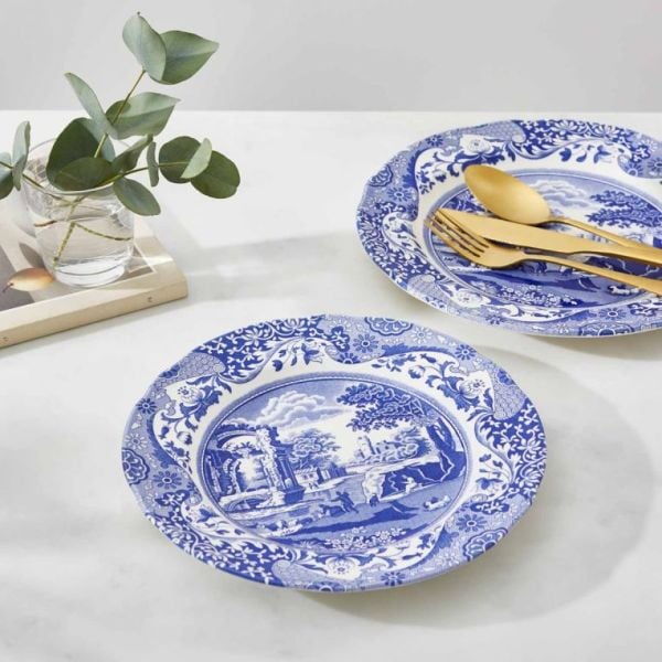 Spode Blue İtalian 23 Cm Pasta Tabağı