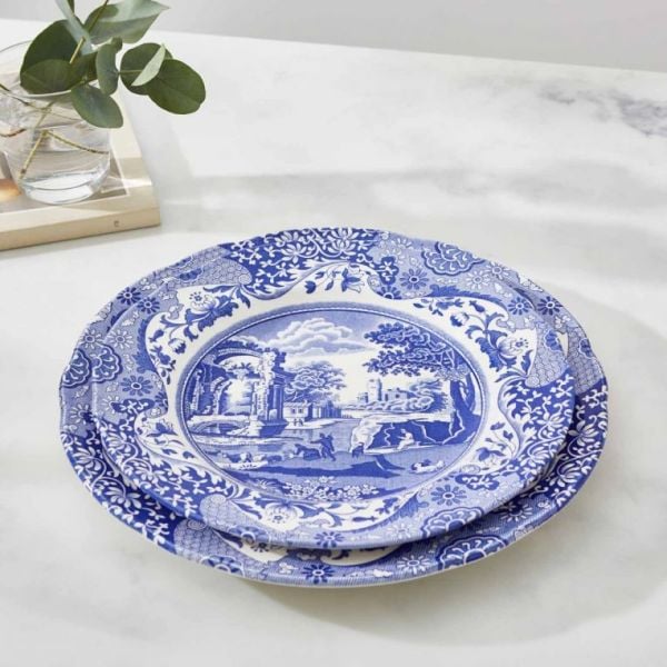 Spode Blue İtalian 23 Cm Pasta Tabağı