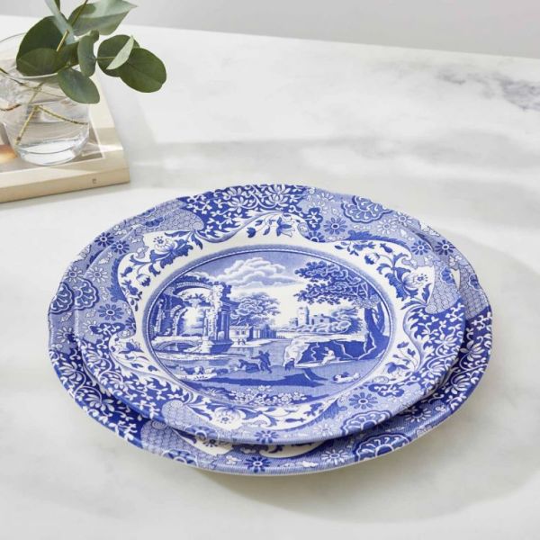 Spode- Blue İtalian 23 Cm Pasta Tabağı (Düz tabak)