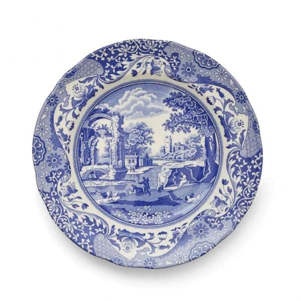 Spode- Blue İtalian 23 Cm Pasta Tabağı (Düz tabak)