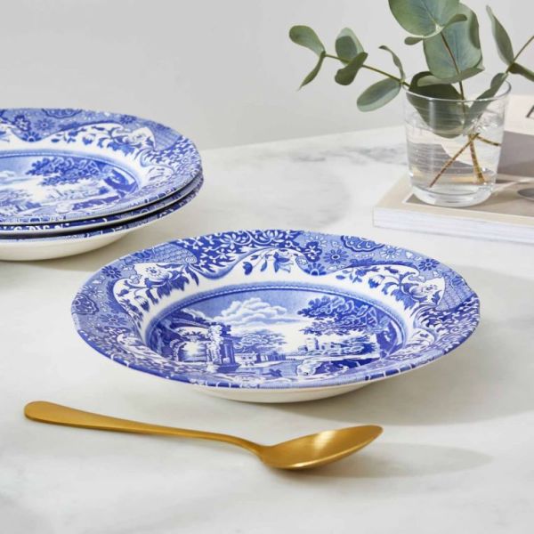 Spode Blue İtalian Çorba Tabağı