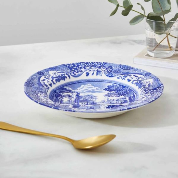 Spode Blue İtalian Çorba Tabağı