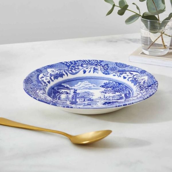 Spode Blue Italian Çorba Tabağı 23 cm