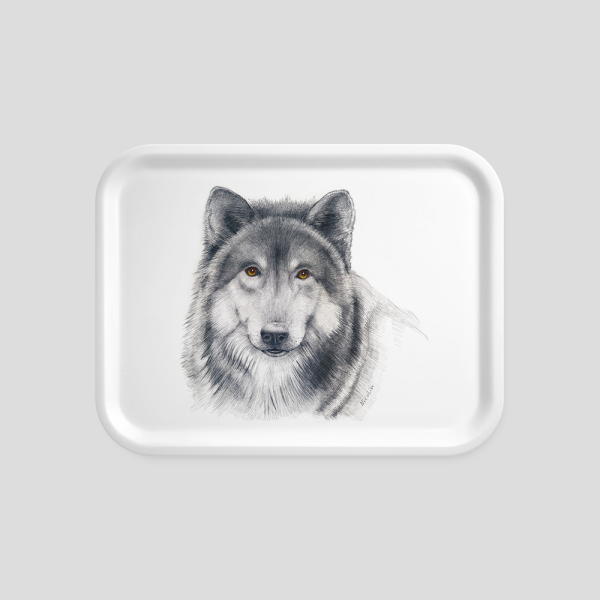 Charlotte Nicolin Tepsi Woolfie The Wolf 20*27cm