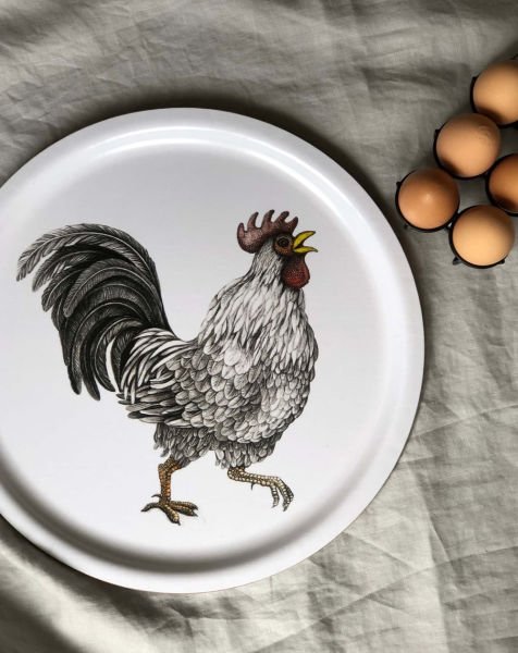 Charlotte Nicolin Tepsi Ralph The Rooster 36cm