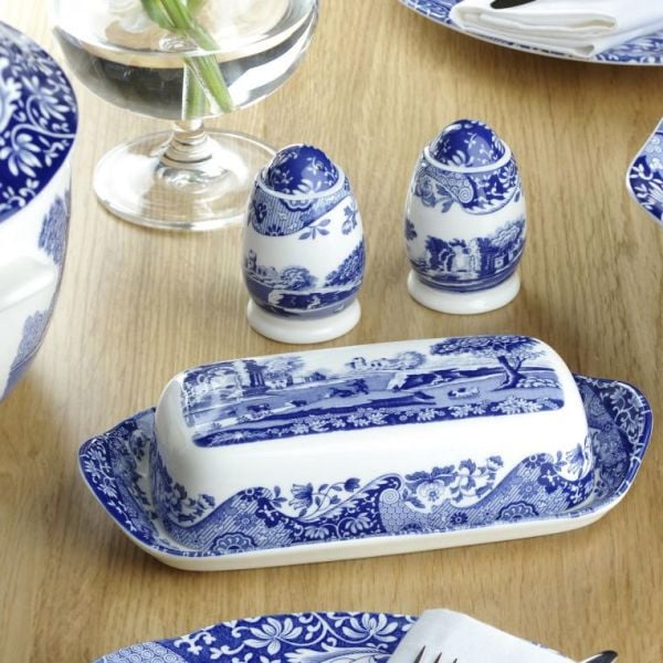 Spode Blue İtalian Tuzluk Ve Karabiberlik